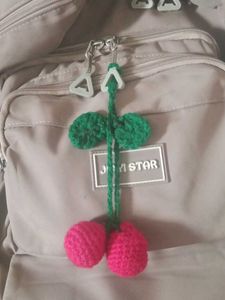 Cute Cherry Keychain