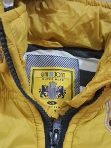 Cute Yellow Kids Vest