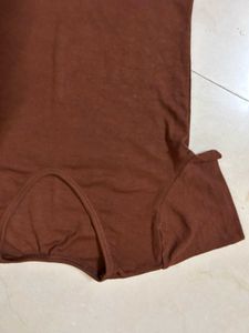 Plain V Neck Top