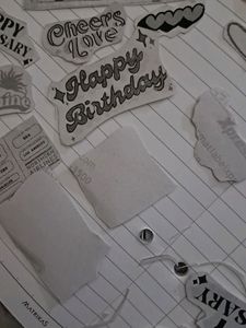 Aesthetic Black And White stickers