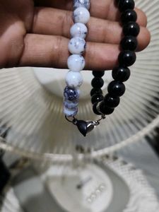 Couple Magnet Heart Necklace And Couplering