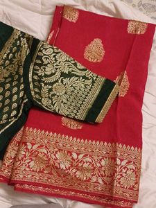 Silk Saree With Blouse