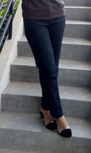Leg Line black formal pants
