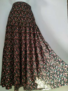 Floral Tiered Skirt