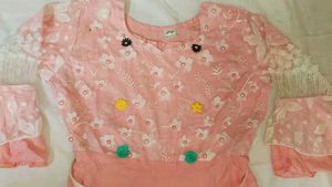 A Pink Long Frock