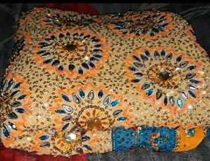 Heavy Bridal Kalyan Silks Saree For Donation