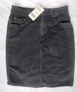 Denim Pencil Skirt