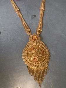 Gold Polish Jwellery Long Mangalsutra Garanty Val