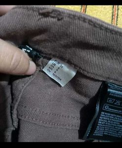 H&amp;M Brown Wide Leg Jeans