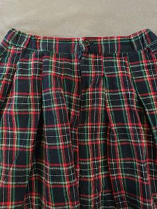 JAPANESE STYLE Plaid Mini Skirt