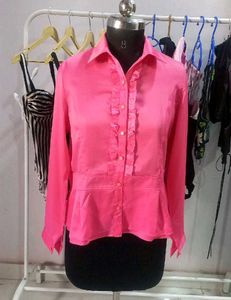 ZARA Trafaluc Peplum Shirt