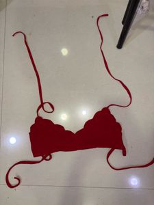 Red Bikini Top