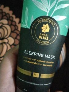 Sweet Bliss Sleeping Mask