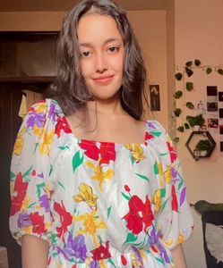 Floral Off-Shoulder Mini Dress