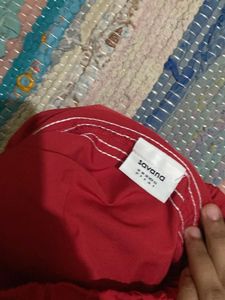 Red Track Pants