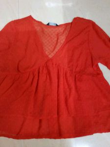 Deep Red Top