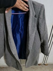 Grey Formal Overcoat