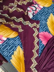 purple 💜 Sequin Salwar Suit