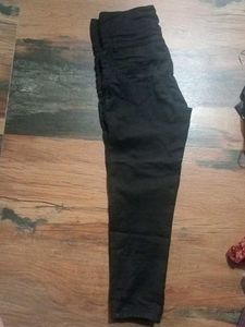 High Waisted Black Pants