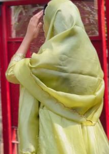 Green Anarkali Dress