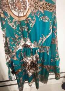 Urbanic Korean Versace print Dress