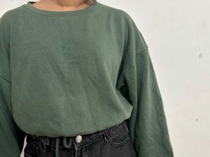 Sweatshirt Olive Green