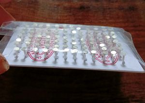 Pure Silver Crystal Design Nose/ Ear Earings