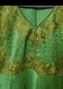 Elegant Green Ethnic Gown