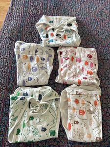 Cloth Diapers/ Nappies - 5 Pack