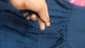 Elegant Teal Embellished Dress