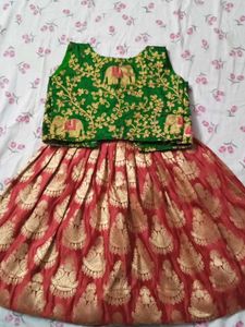 Tailor Stitched Banarasi Dress