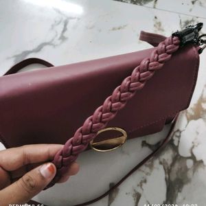 Chic Mauve Crossbody sling Bag