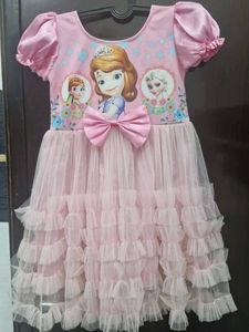 Cute Barbie Dress 3-5 Yrs