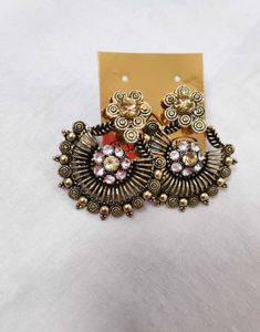Set Of 3 Beautiful Ethnic Earrings