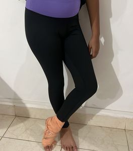 Purple &amp; Black Yoga Leggings