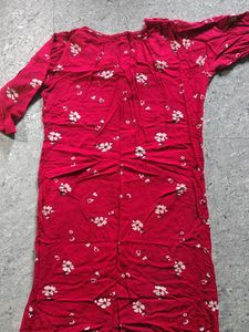 Floral Print Kurta