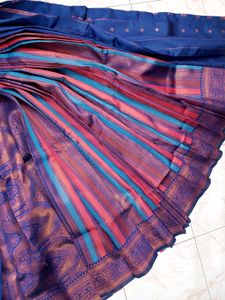 Offer 🫴 Kancheepuram New Saree With Blouse