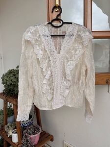Vintage Lace Blouse