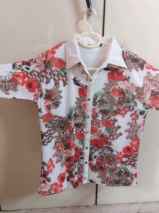 Floral Print Shirt