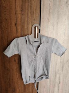 Stylish Grey Top 🩶