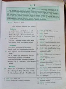 Merchant Of Venice Book + Help Boo