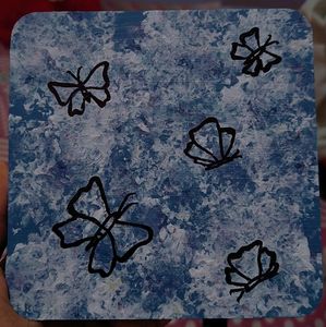 Aesthetic Art 🎨 Work On Acrylic Glass