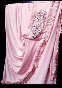 Ready To Wear Saree With Designer Stitch Blouse