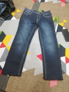 Dark Wash Denim Jeans
