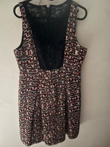 Only Multicolour Knee Length  Dress