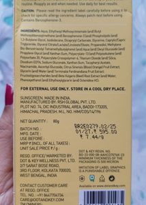 Dot And Key Sunscreen