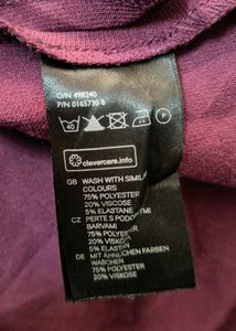 🌺👗 H&amp;M Burgundy Fit &amp; Flare Dress 🌺