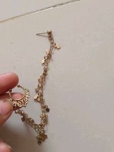 3 Pairs Of Earrings And A Nose Ring Like Noth.