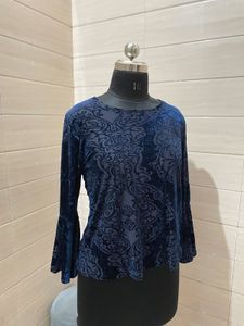 CORDSET made in USA  Navy Velvet