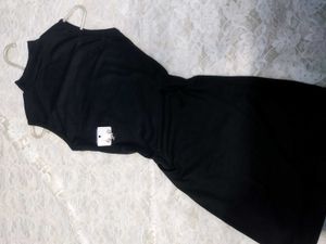 Sleeveless Black Mini Dress